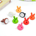 Lovely Rabbit Shape Silicone Viscose Cable Winder
